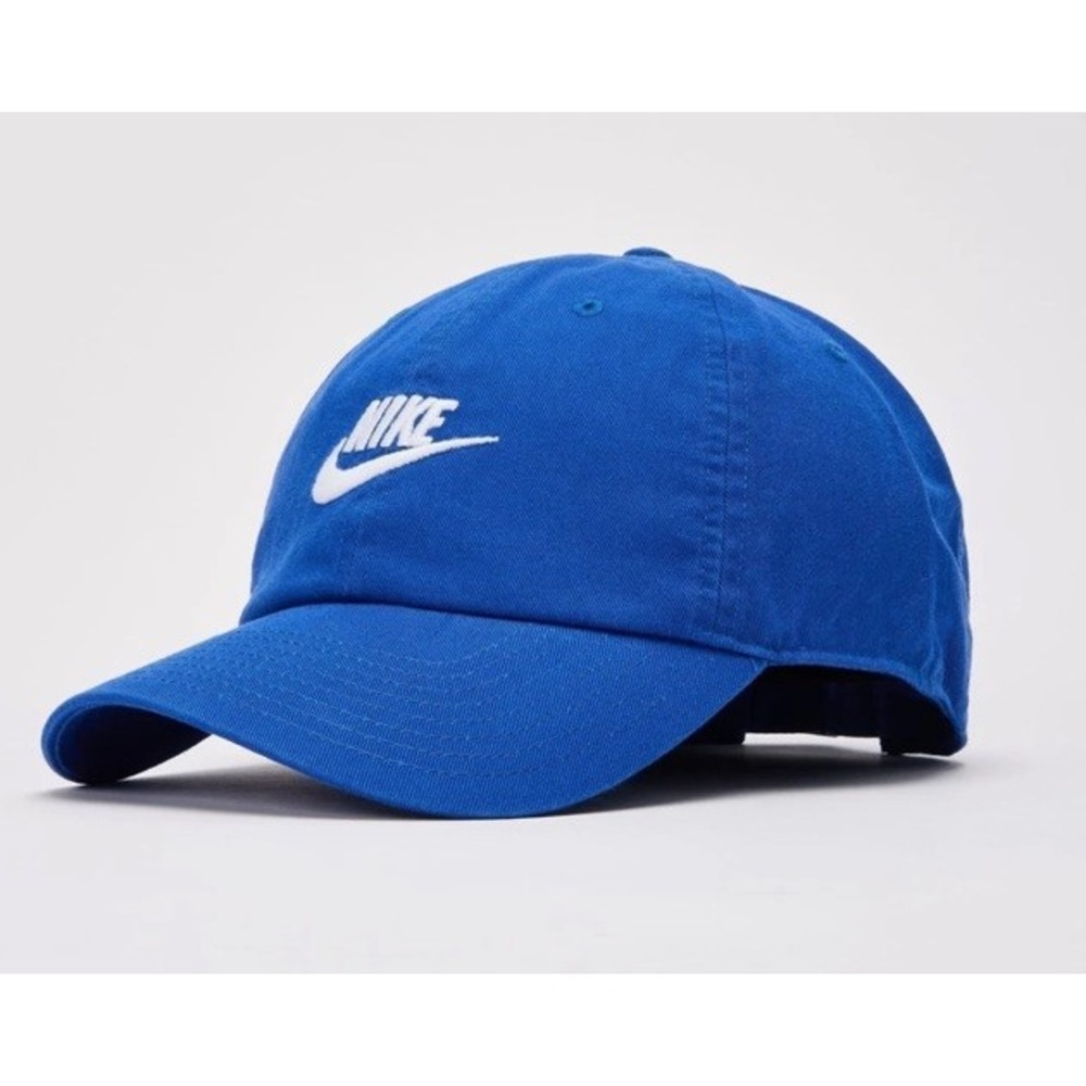Nike Club Unstructured Futura Wash Adjustable Hat Game Royal Sz L/XL